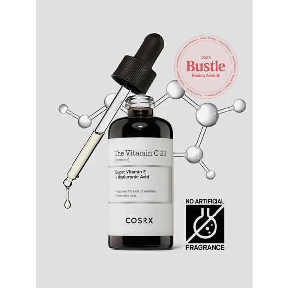 NIB Cosrx The Vitamin C 23 Serum super vitamin e + hyaluronic acid kbeauty - Picture 2 of 9